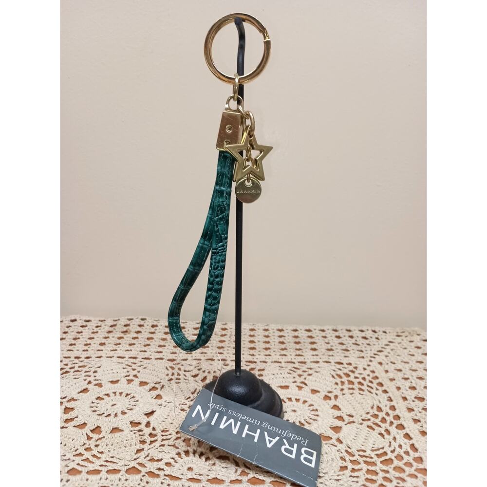 ULTRA RARE NWT VINTAGE BRAHMIN MARA KEY FOB CHARM